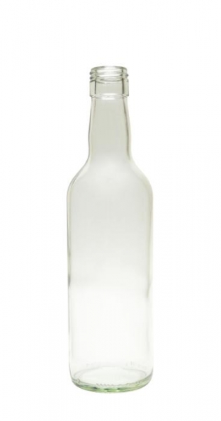 Spirituosenflasche schwer 500ml, Mündung PP31,5  Lieferung ohne Verschluss, bei Bedarf bitte separat bestellen!